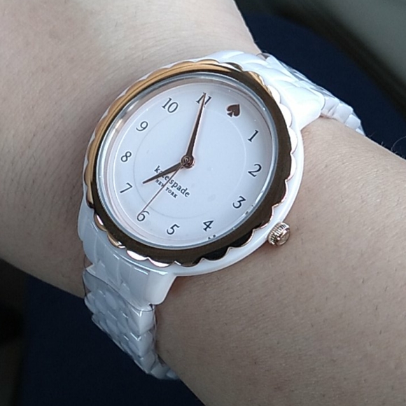 Kate Spade Ceramic Morningside Blush Women's Watch - Picture 3 of 9